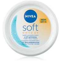 NIVEA Soft Daily UV hydro-protective cream for body and face SPF 15 100 ml