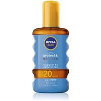 NIVEA SUN Protect & Bronze dry sun oil SPF 20 200 ml