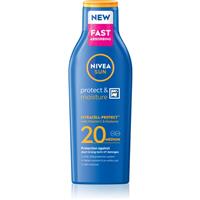 NIVEA SUN Protect & Moisture sunscreen lotion SPF 20 200 ml