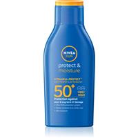 NIVEA SUN Protect & Moisture hydrating suntan lotion SPF 50+ 100 ml