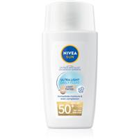 NIVEA SUN Ultra Light light tinted fluid SPF 50+ shade Light 40 ml