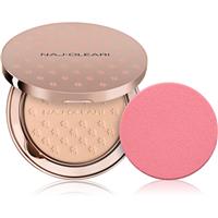 Naj Oleari Silk feel Wet & dry Powder Foundation cushion foundation for women 02 Peach 9.5 g