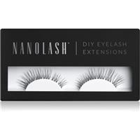 Nanolash DIY Eyelash Extensions knotted individual cluster lashes Innocent 36 pc