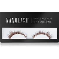 Nanolash DIY Eyelash Extensions home eyelash extension set Divine BROWN 36 pc