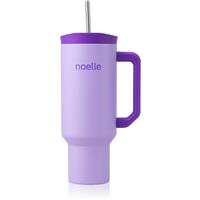 Noelle Tumbler stainless steel tumbler with straw Purple 1 pc