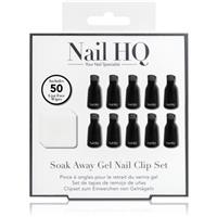 Nail HQ Soak Away Gel Nail Clip Set set to remove gel and acrylic nails