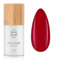 NaniNails Simly Pure gel nail polish for UV/LED hardening shade Dark Rose 5 ml