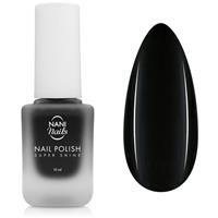 NaniNails NANI Super Shine long-lasting nail polish shade Black Velvet 10 ml
