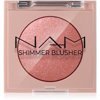 NAM Shimmer Blusher long-lasting blusher shade 2 Peach Ice Tea 4 g