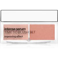 NEO MAKE UP Intense Serum Time To Blush Set powder blusher shade 02 Peach 6 g