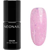 NEONAIL Baby Bloomer gel nail polish with glitter shade Pink-tastic 7,2 ml