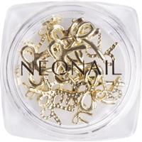 NEONAIL Nail Art 3D Bows decoration for nails shade Gold 1 pc