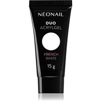 NEONAIL Duo Acrylgel French White gel for gel and acrylic nails 15 g