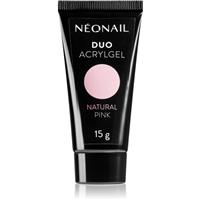 NEONAIL Duo Acrylgel Natural Pink gel for gel and acrylic nails shade Natural Pink 15 g