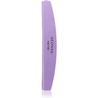 NEONAIL Nail Buffer Curved shine nail buffer type 100/180 Violet 1 pc