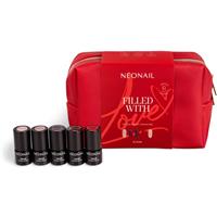 NEONAIL Filled With Love nail polish set using a UV/LED lamp