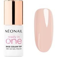 NEONAIL Ready In One 3in1 UV Gel Polish gel nail polish with diamond dust shade 03 One Apricot 7.2 ml