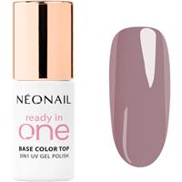 NEONAIL Ready In One 3in1 UV Gel Polish gel nail polish with diamond dust shade 08 One Mauve 7.2 ml