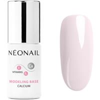 NEONAIL Modeling Base Calcium base coat gel for gel nails with calcium shade Basic Pink 7,2 ml