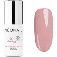 NEONAIL Modeling Base Calcium base coat gel for gel nails with calcium shade Pink Quartz 7,2 ml