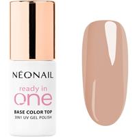 NEONAIL Ready In One 3in1 UV Gel Polish gel nail polish with diamond dust shade 05 One Sand Taupe 7.2 ml