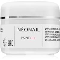 NEONAIL Paint Gel White Rose gel for gel and acrylic nails 5 ml