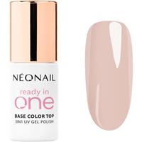 NEONAIL Ready In One 3in1 UV Gel Polish gel nail polish with diamond dust shade 04 One Soft Beige 7.2 ml