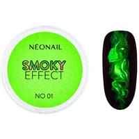 NEONAIL Effect Smoky colour powder for nails shade No. 1 Green 2 g