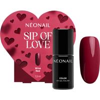 NEONAIL Special Set Sip of Love gel nail polish (limited edition) shade Wine Red 7.2 ml