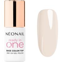 NEONAIL Ready In One 3in1 UV Gel Polish gel nail polish with diamond dust shade 02 One Coconut Milk 7.2 ml