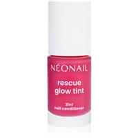 NEONAIL Rescue Glow Tint 3in1 Nail Conditioner nourishing nail varnish shade Magenta Pink 7.2 ml