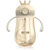 NENO Mio 2 12m+ training cup with straw Cream 280 ml