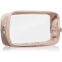 Notino Travel Collection Large Clear Organizer transparent makeup bag L Beige 1 pc