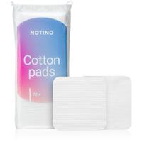 Notino Cotton Pads Large Square cotton pads for makeup removal and skin cleansing 70 pc