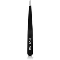 Notino Tweezers Black slanted tweezers 1 pc