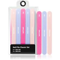 Notino Nail File Classic Set 100/180x5 180/240x5 nail file set
