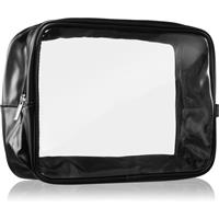 Notino Travel Collection Extra Large Clear Organizer transparent makeup bag XL Black 27,5x20x12,5 cm 1 pc