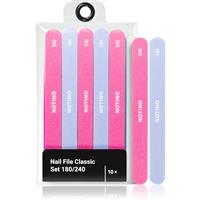 Notino Nail File Classic Set 180/240 nail file set
