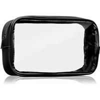 Notino Travel Collection Small Clear Organizer transparent makeup bag transparent S Black 20x10x5 cm 1 pc