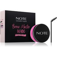 Note Cosmetique Brow Master Wax brow wax with brush 50 ml