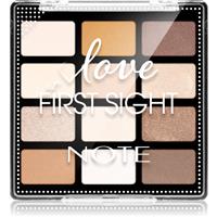 Note Cosmetique Love At First Sight eyeshadow palette 201 Daily Routine 12x1.3 g