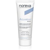 Noreva Aquareva Rich Moisturizing Cream 24h nourishing cream for intensive hydration 40 ml