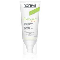 Noreva Exfoliac Mattifying Suncare Fluid SPF 50+ protective mattifying fluid for the face SPF 50+ 40 ml