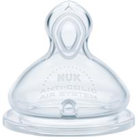 NUK First Choice Flow Control baby bottle teat 6m+ 2 pc