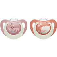 NUK First Choice Night 6-18 m dummy 2 pc