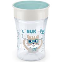 NUK Magic Cup cup with cap 8m+ Green 230 ml
