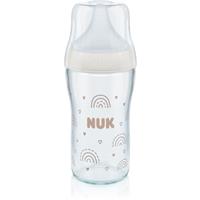 NUK Perfect Match glass baby bottle with temperature control 230 ml