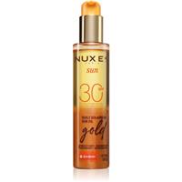 Nuxe Sun Sun Oil Gold SPF 30 sun oil for the face and body with brightening effect SPF 30 150 ml