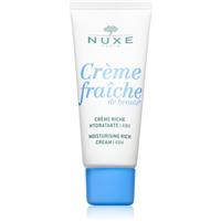 Nuxe Crme Frache de Beaut Moisturizing Rich Cream nourishing moisturising cream for dry to very dry sensitive skin 30 ml