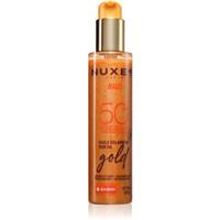 Nuxe Sun Sun Oil Gold SPF 50 sun oil for the face and body with brightening effect 150 ml